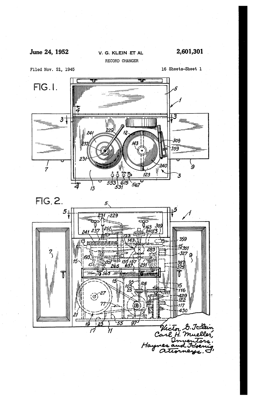 Lincoln Record changer Service manual