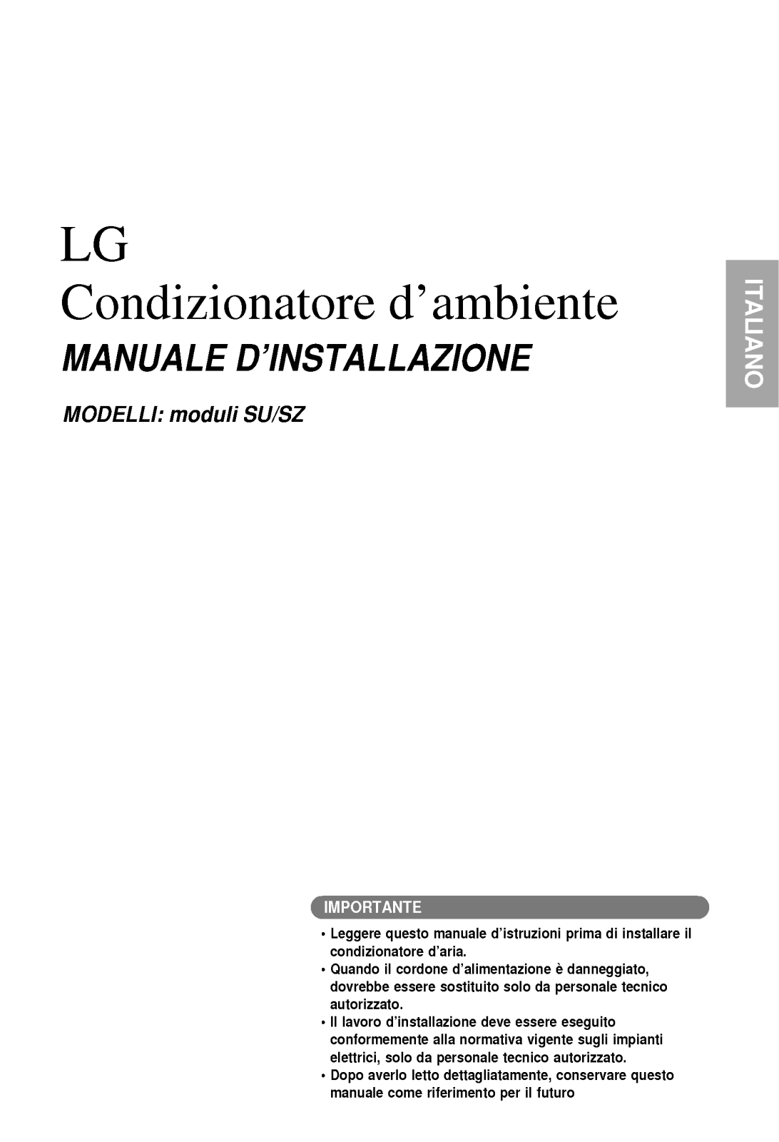 Lg C09AWW, C09AWM User Manual