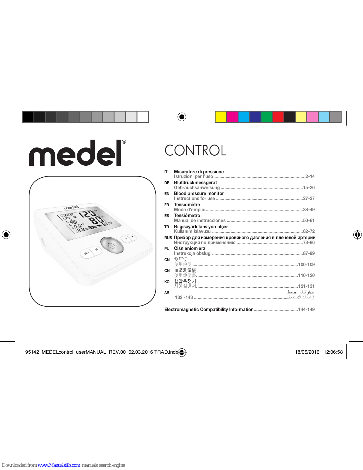 Medel CONTROL User Manual - ManualMachine.com