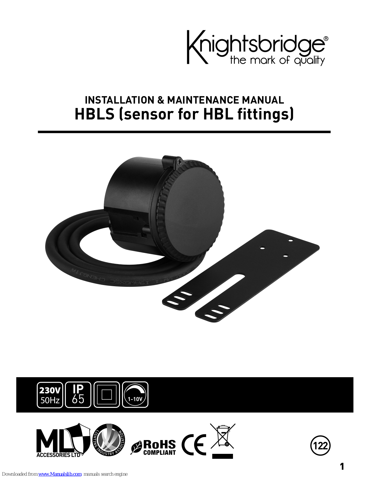 Knightsbridge HBLS Installation & Maintenance Manual