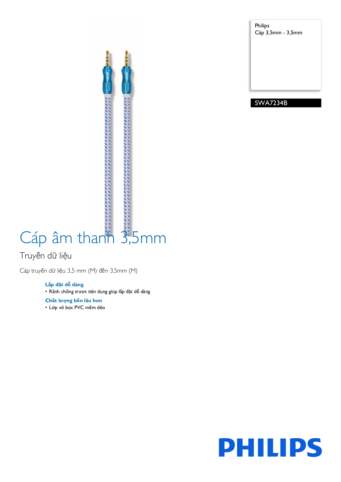 Philips SWA7234B/94 Leaflet - ManualMachine.com