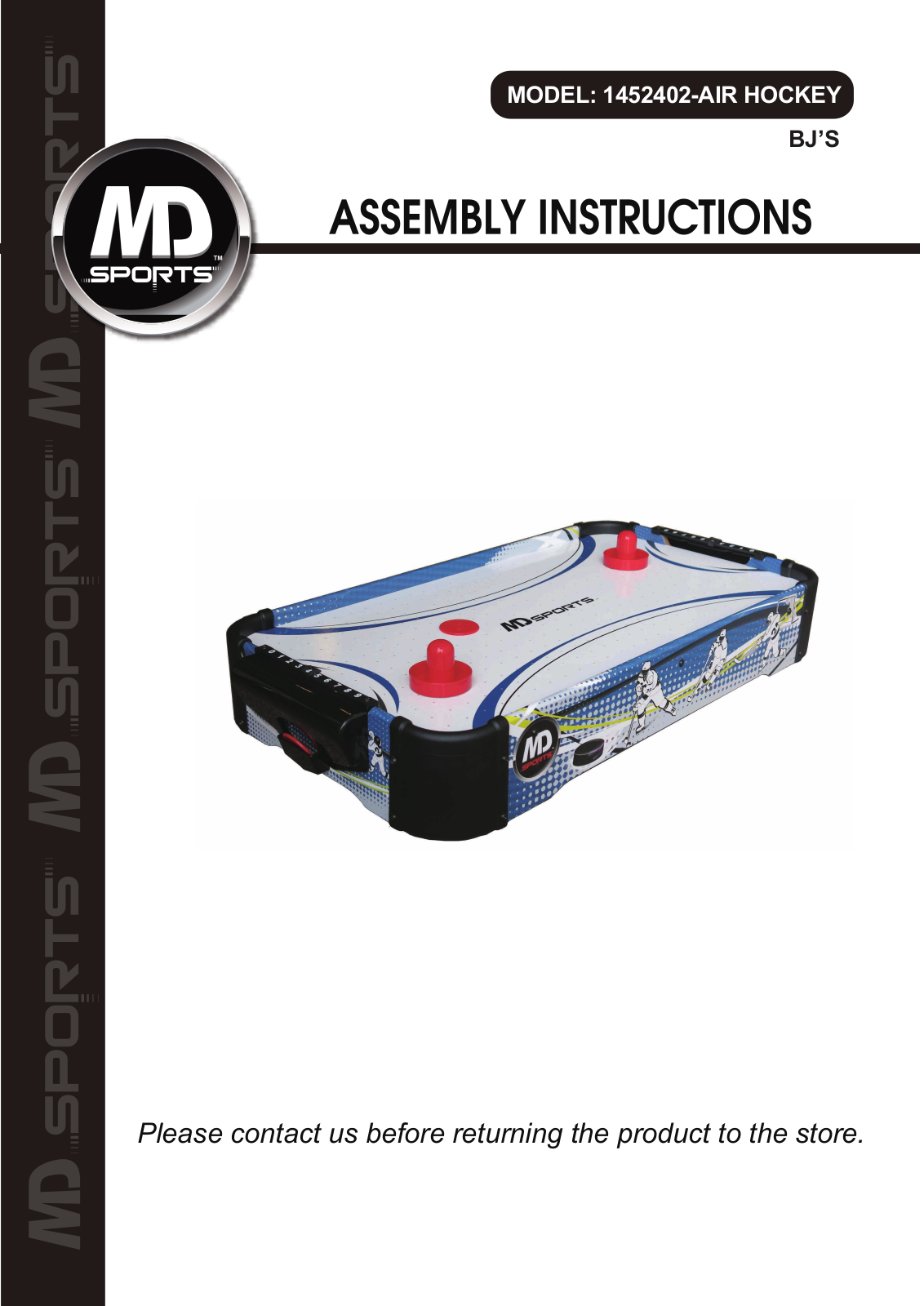 Medal Sports BJ1452402AH User Manual