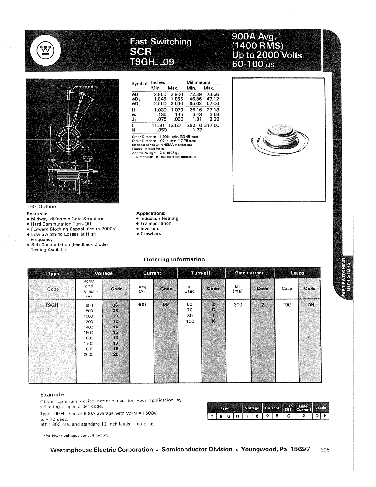 Powerex T9GH__09 Data Sheet