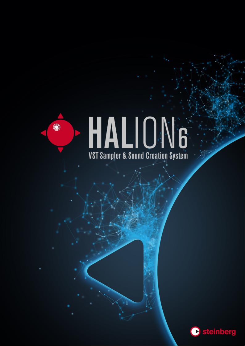 Steinberg HALion - 6.0 Operation Manual