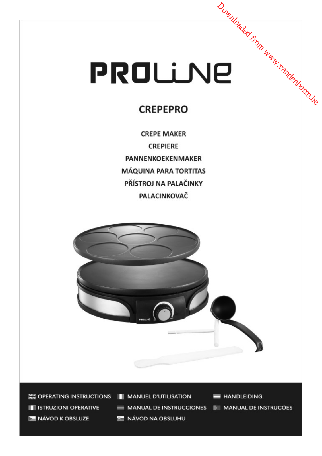 PROLINE CREPEPRO User Manual