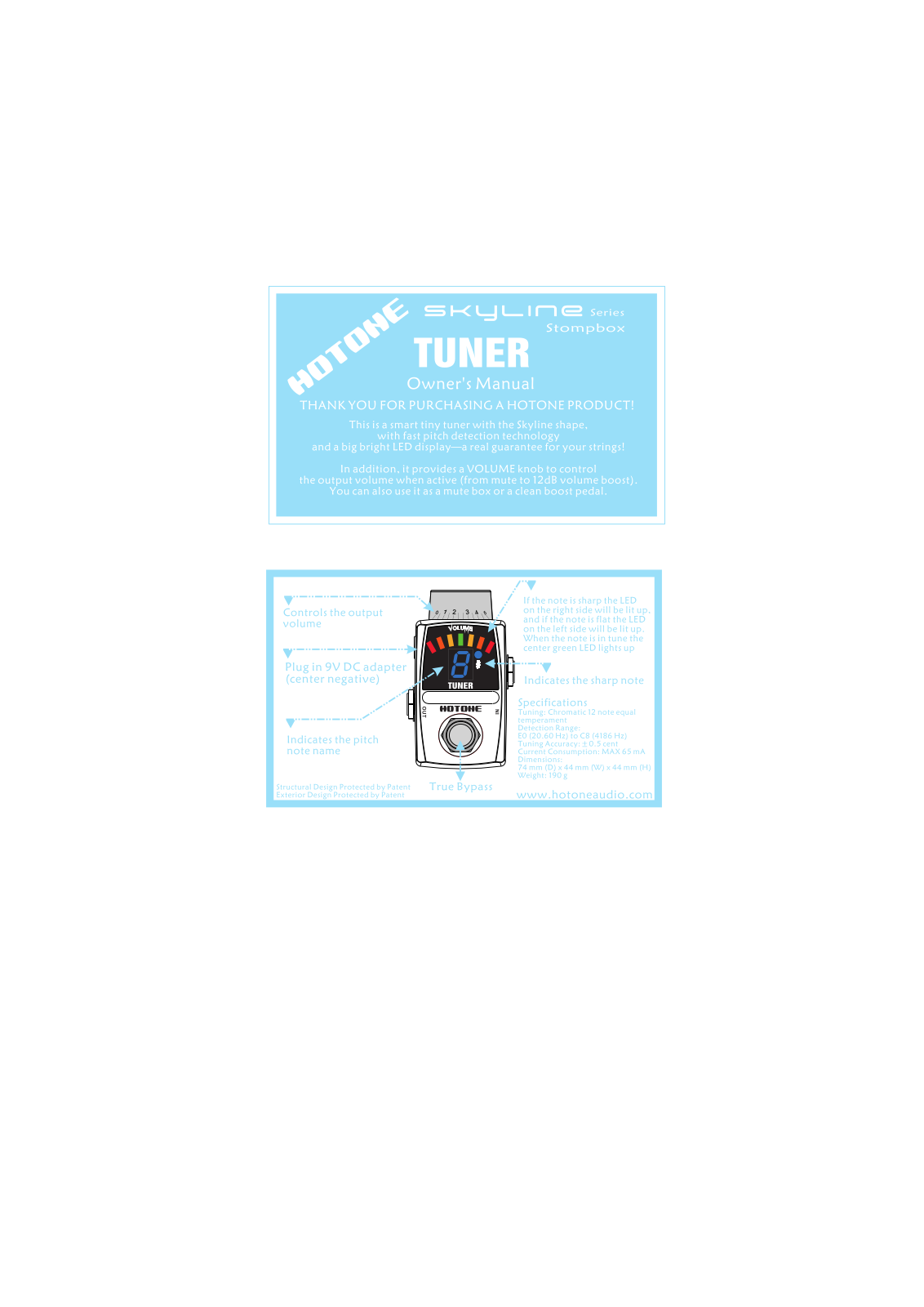 Hotone Tuner User Manual