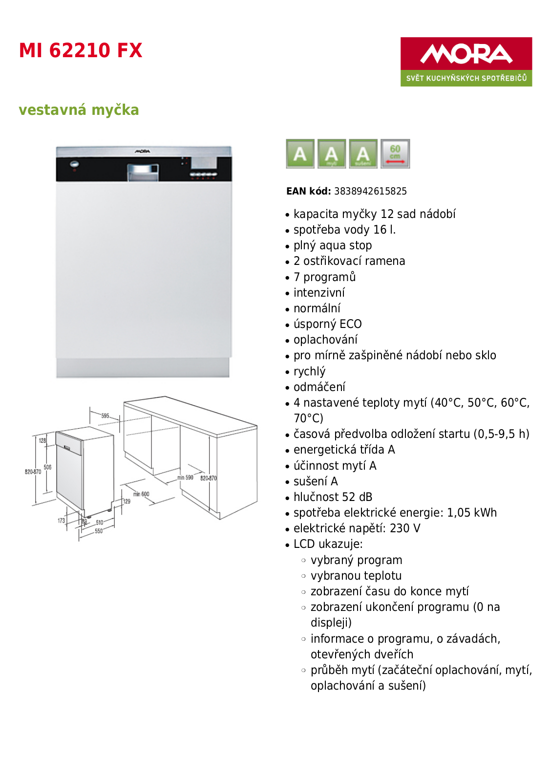 Mora MI 62210 FX User Manual