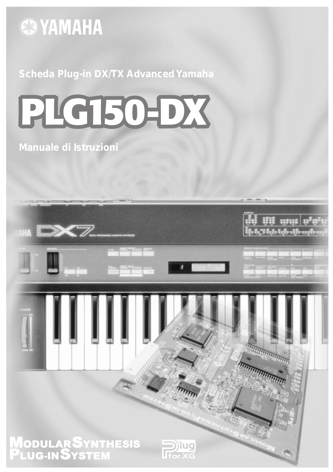 Yamaha PLG150-DX User Manual