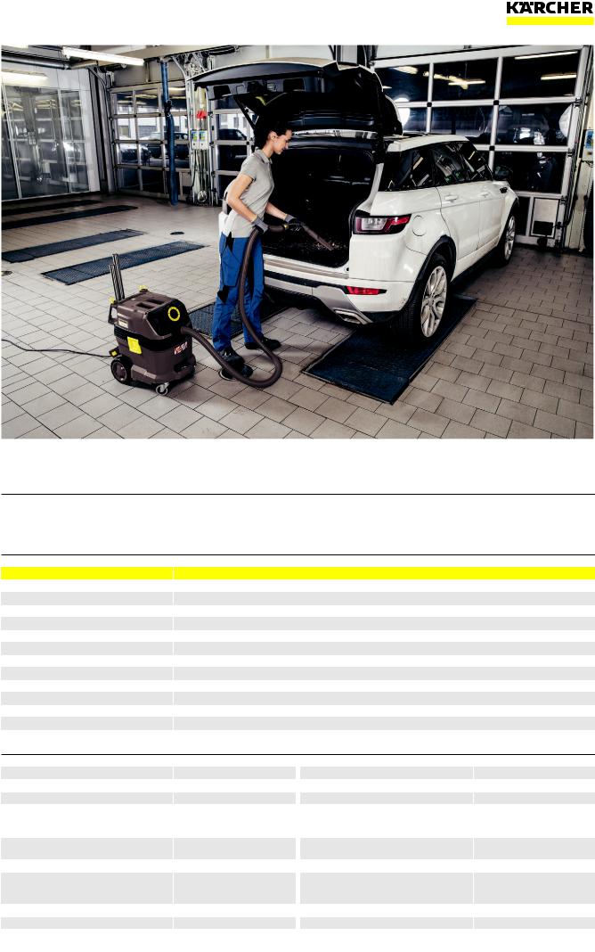 Karcher NT 30/1 Tact L Datasheet