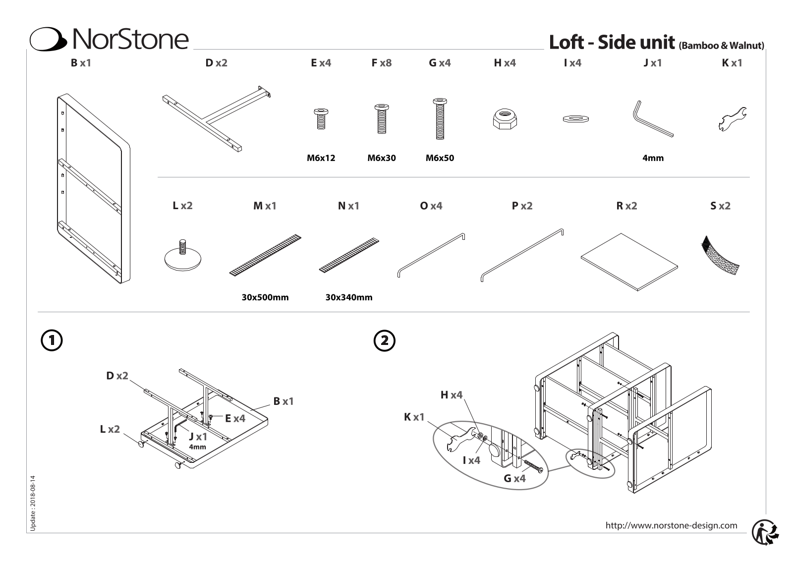Norstone Loft Side User guide - ManualMachine.com