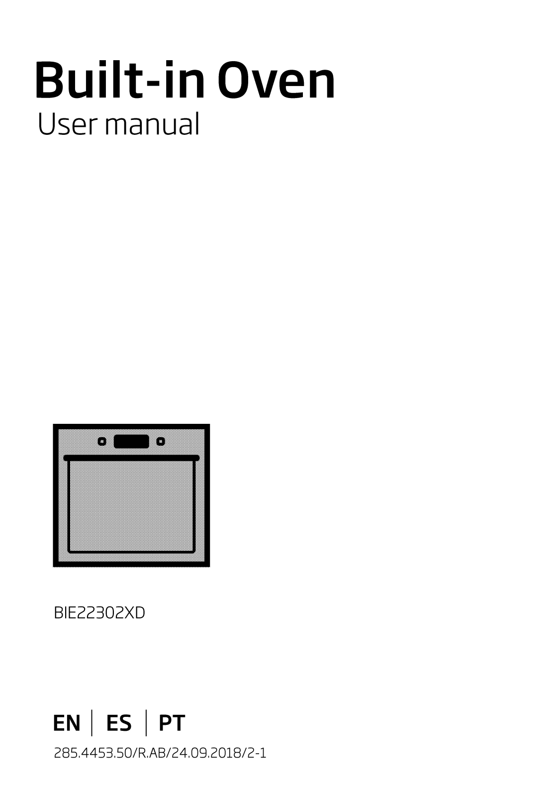 Beko BIE22302XD User manual