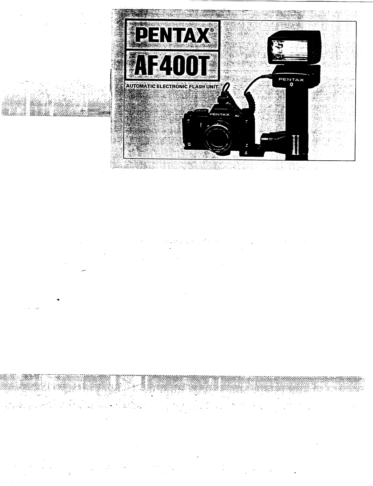 Pentax AF400T User Manual