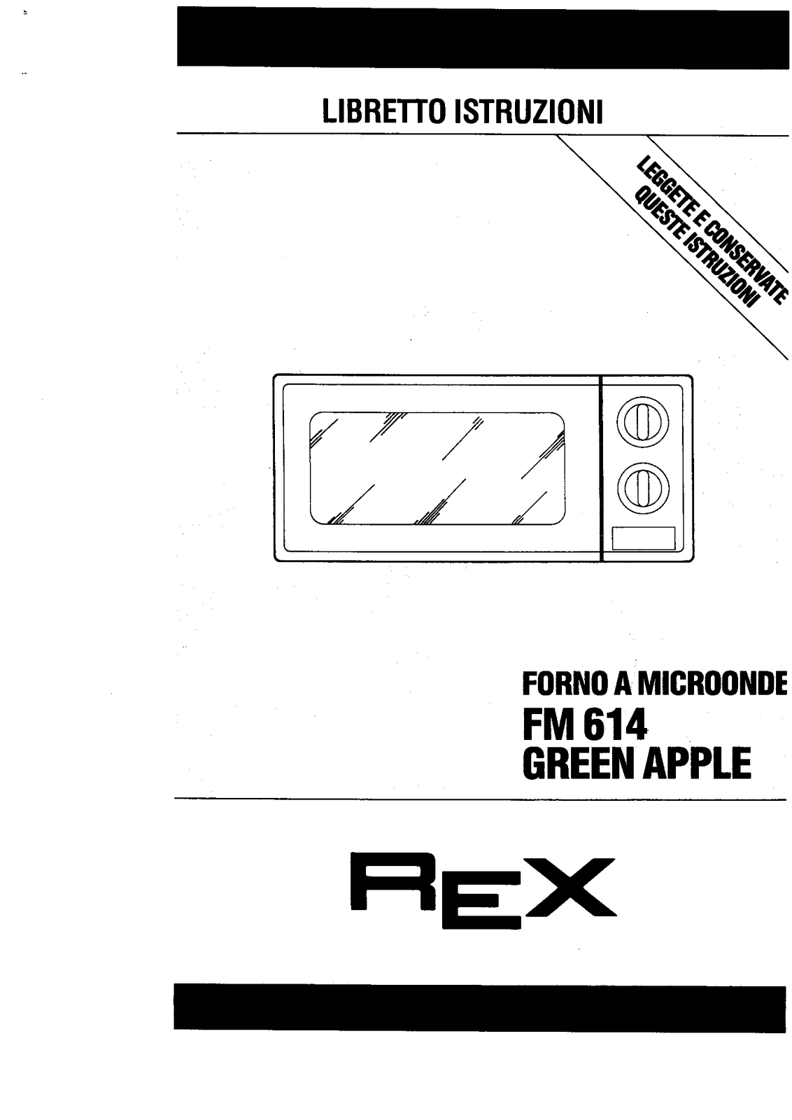 Rex FM614 User Manual