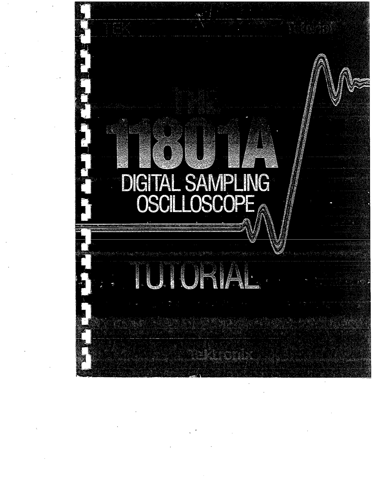 Tektronix 11801A Data Sheet