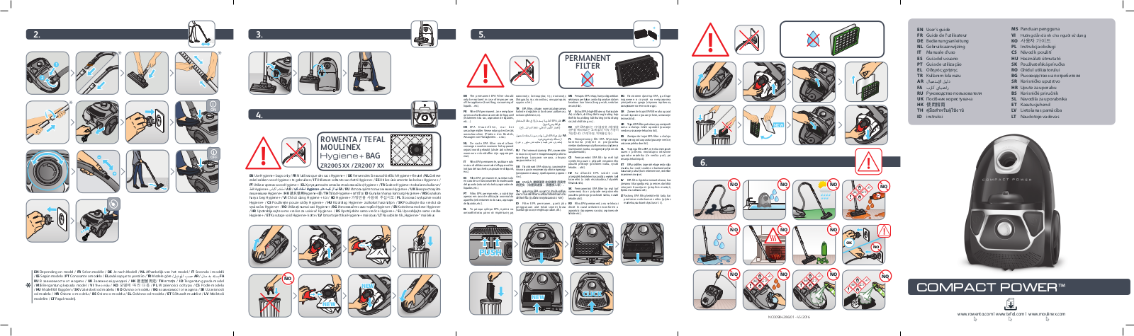 Rowenta RO3950EA operation manual