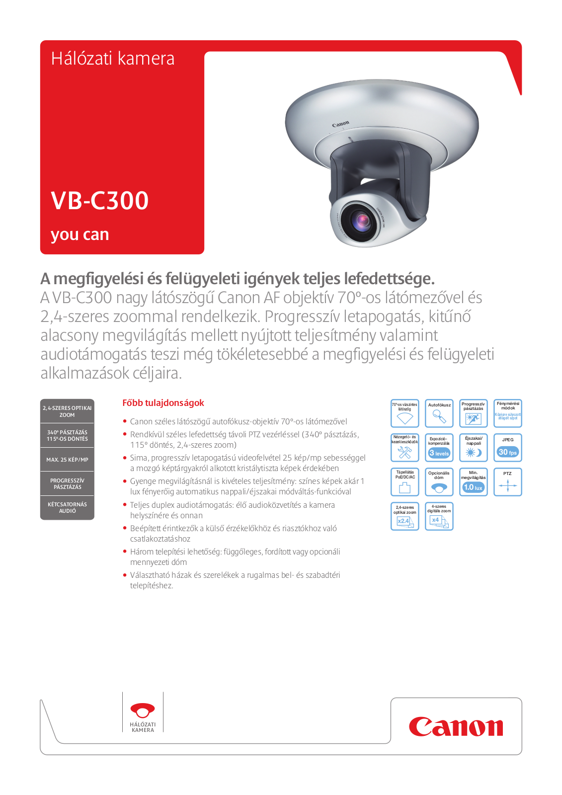 Canon VB-C300 BROCHURE