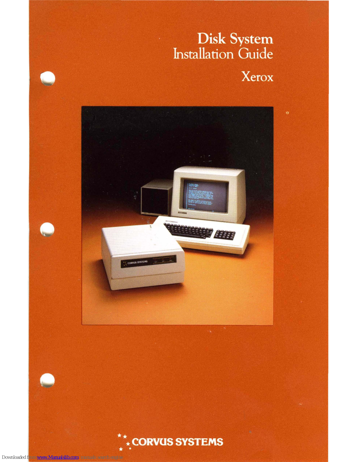 Corvus systems Model 6, Model 11, Model 20 Installation Manual - ManualMachine.com