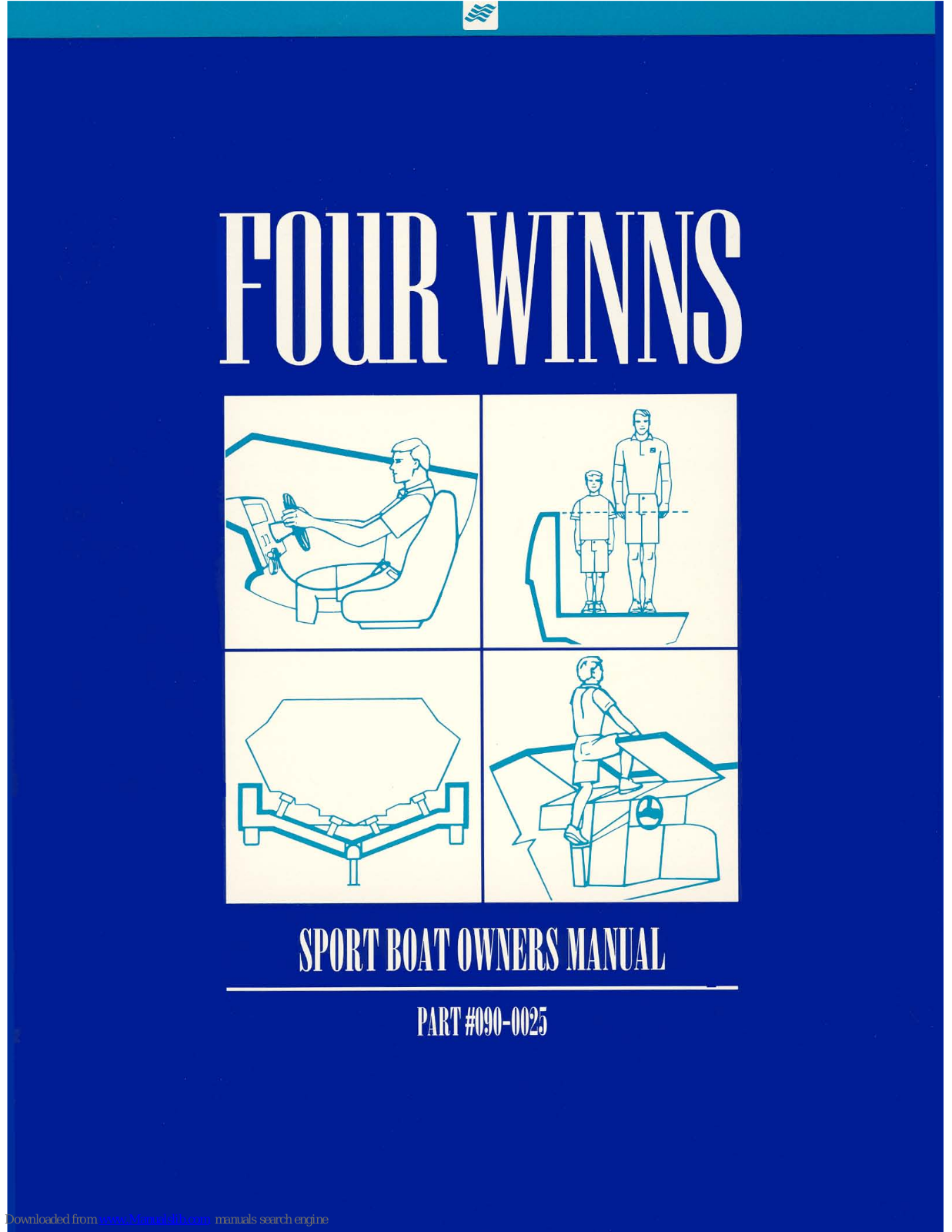 Four winns 1994 Sportboat 090-0025 Owner's Manual