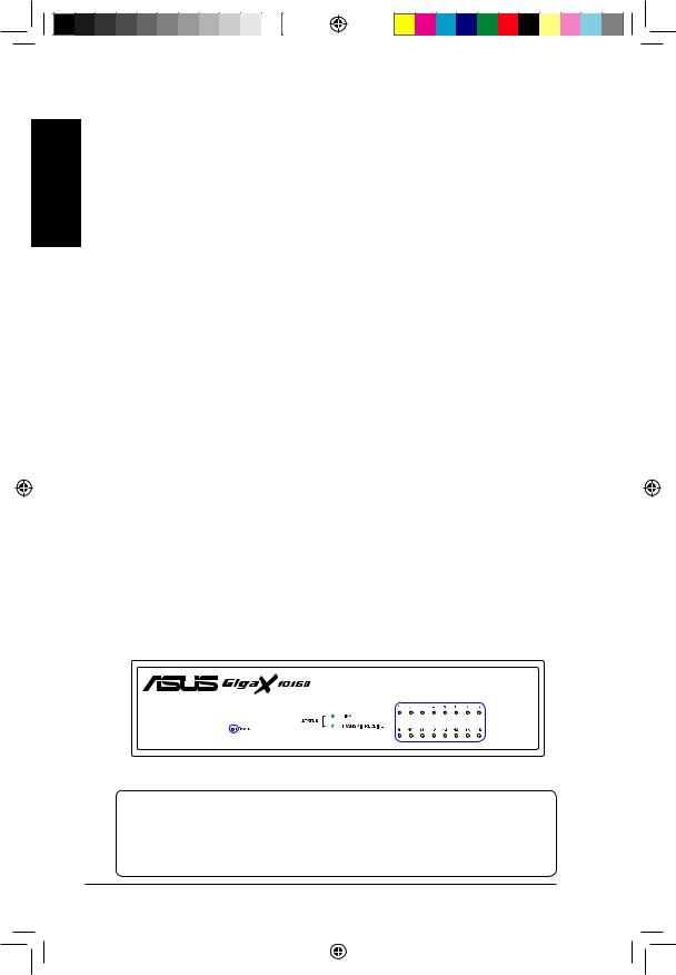 Asus GIGAX 1016D User Manual