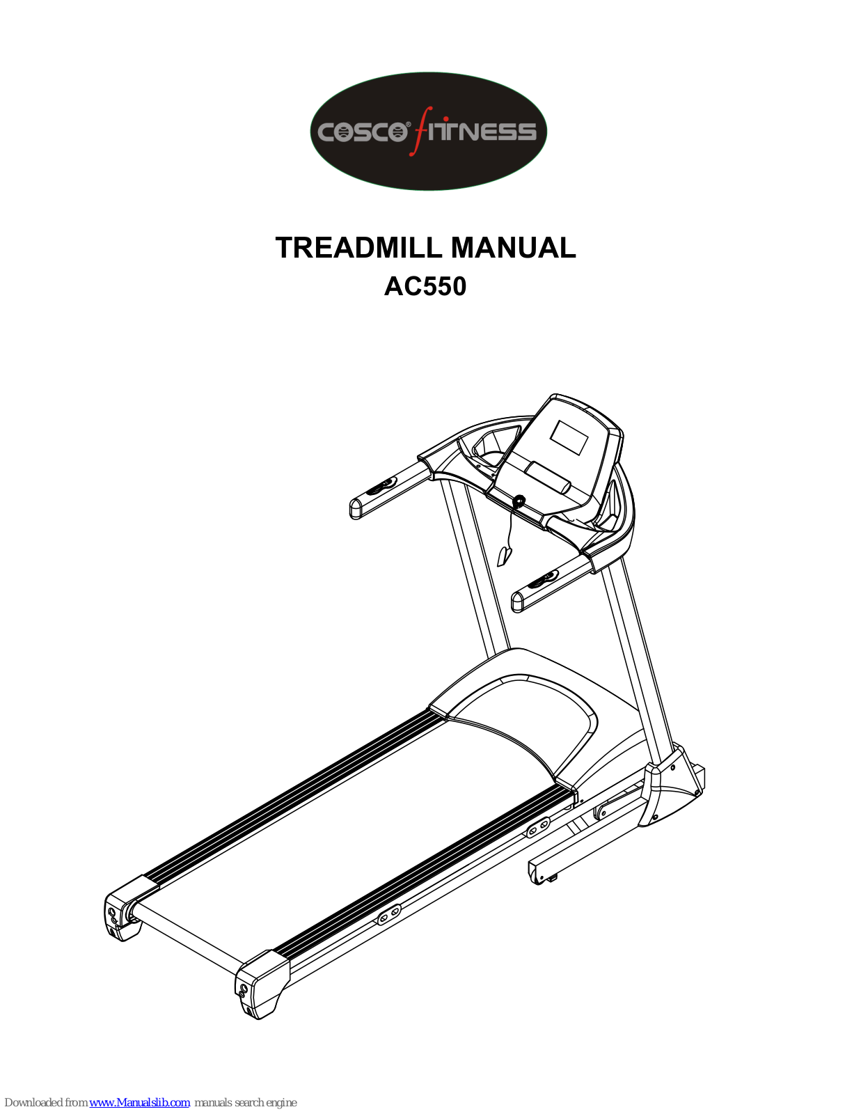 Cosco Fitness AC550 User Manual