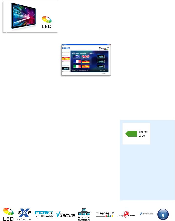 Philips 26HFL4373D BROCHURE