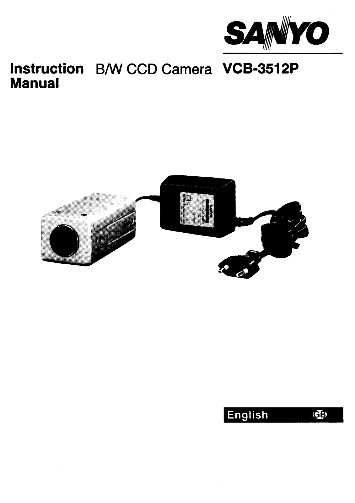 Sanyo VCB-3512P Instruction Manual