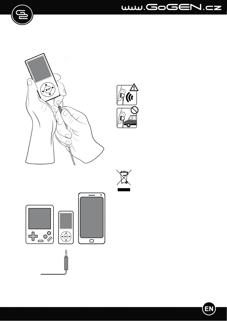 GoGEN EC 21B, EC 21BL, EC 21P, EC 21W User Manual