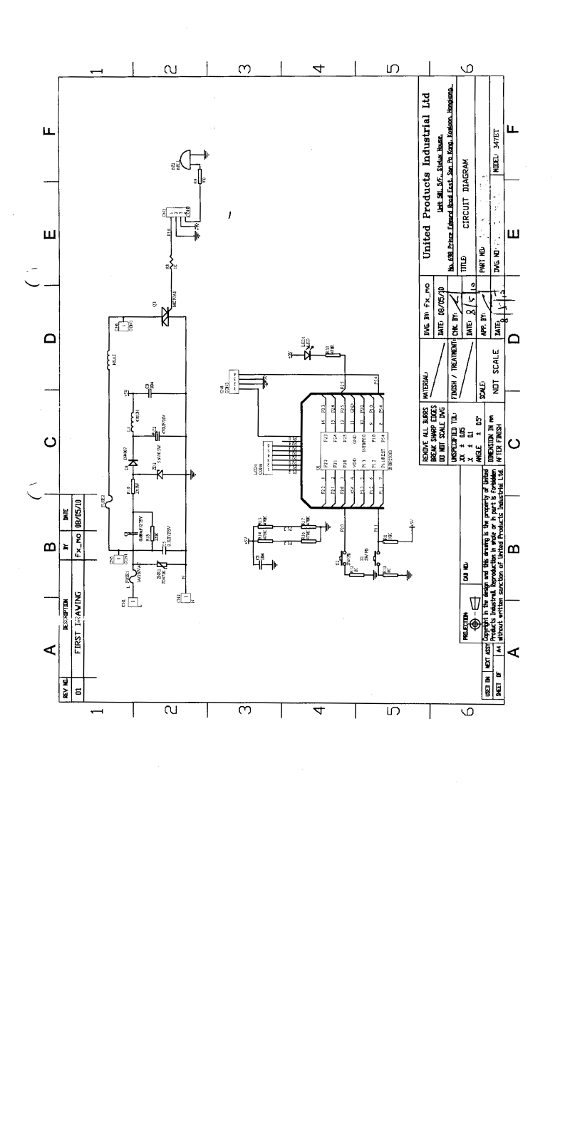 Vitek VT-2602 Circuit diagrams