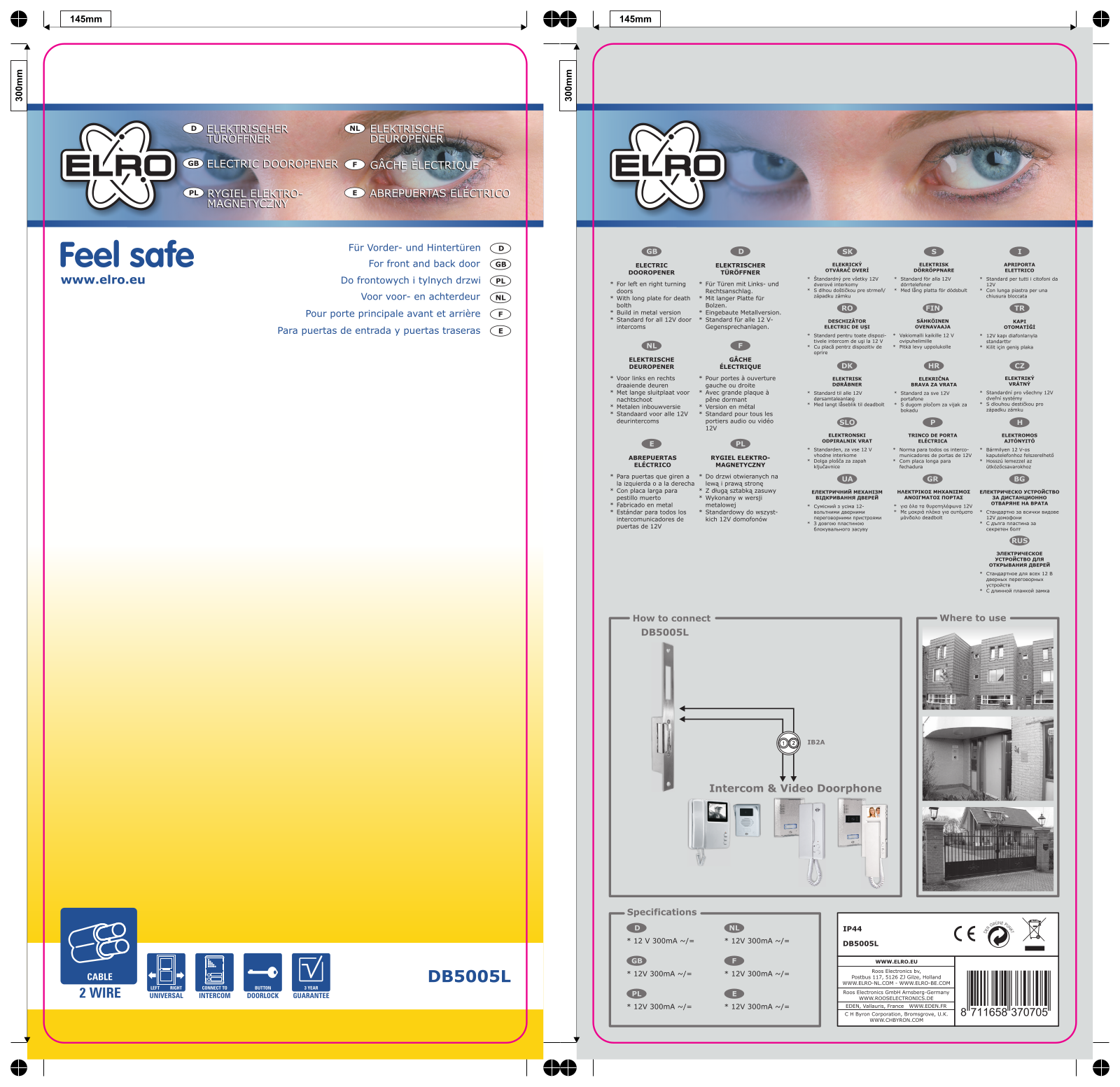 Smartwares DB5005L User guide