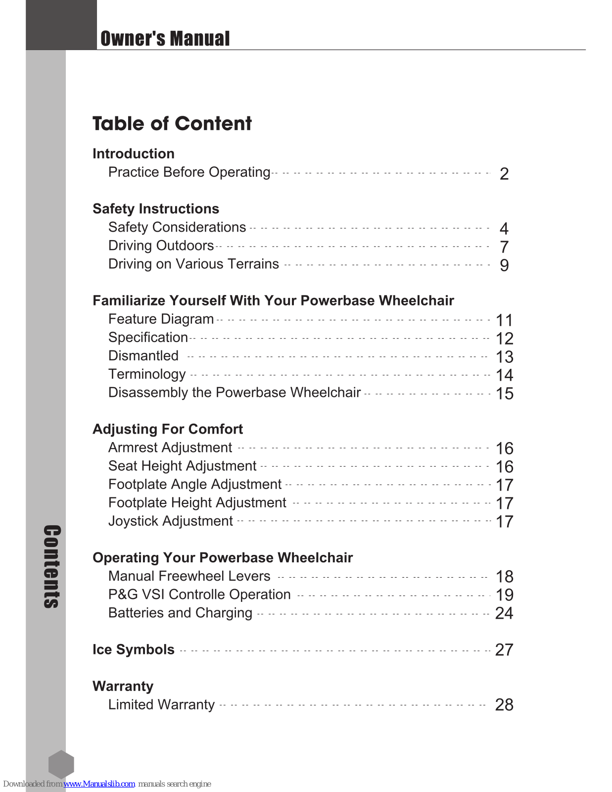 Rascal P321, P321A Owner's Manual - ManualMachine.com