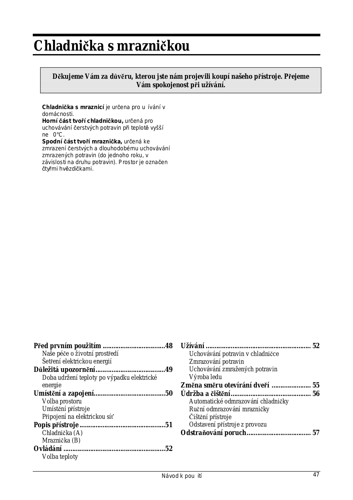 Gorenje K 287 MLA, K 287 CLA, K 287 BAA User Manual