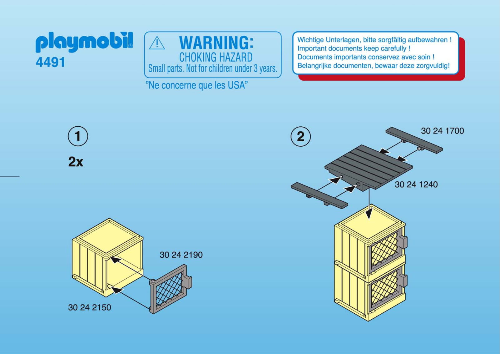 Playmobil 4491 Instructions