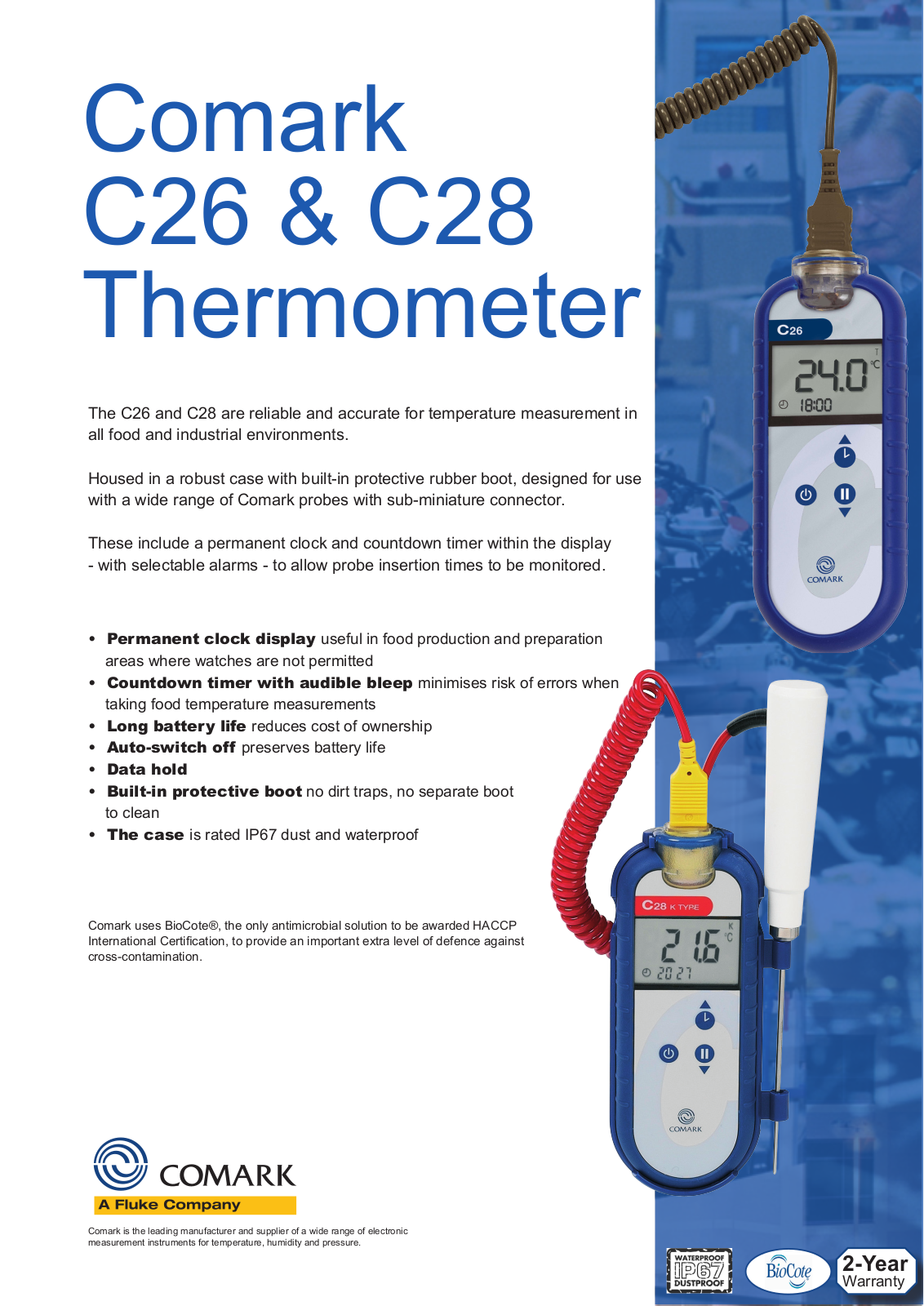 Comark C26 User Manual