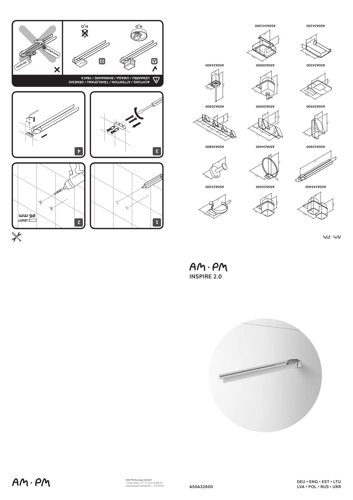 AM.PM A50A32600 User Manual - ManualMachine.com
