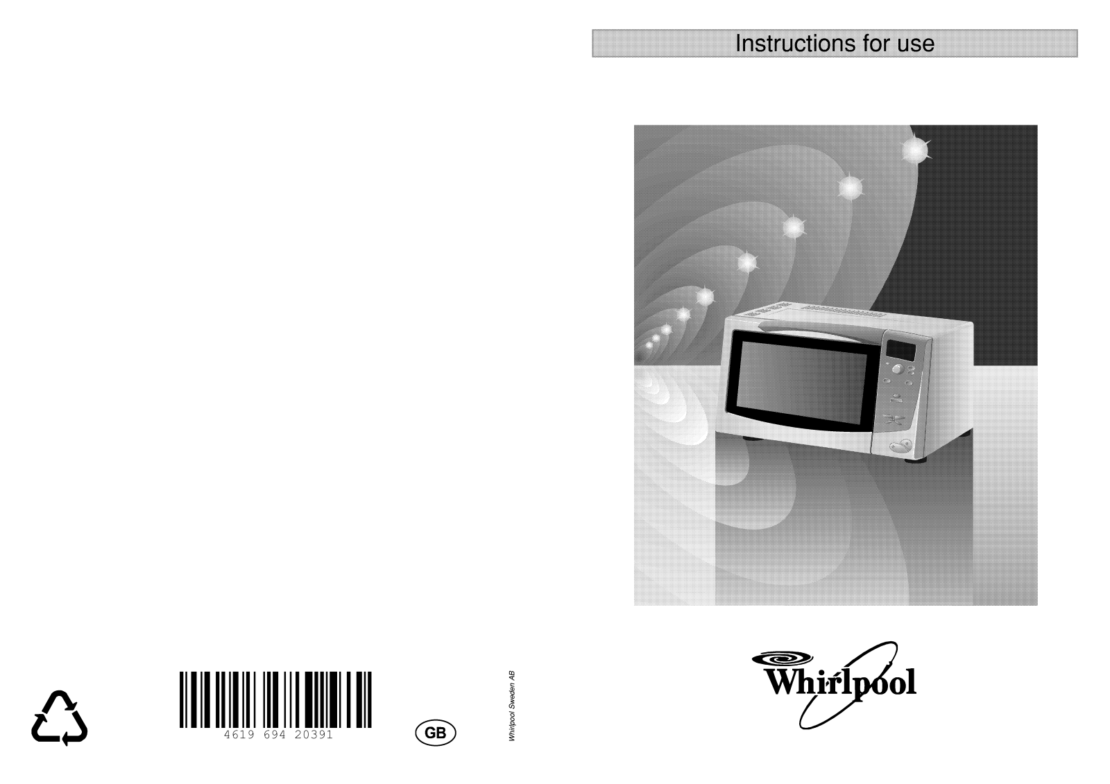 Whirlpool MT 228 User Manual