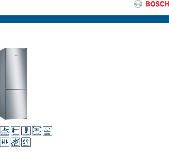 Bosch KGN362LEA User Manual