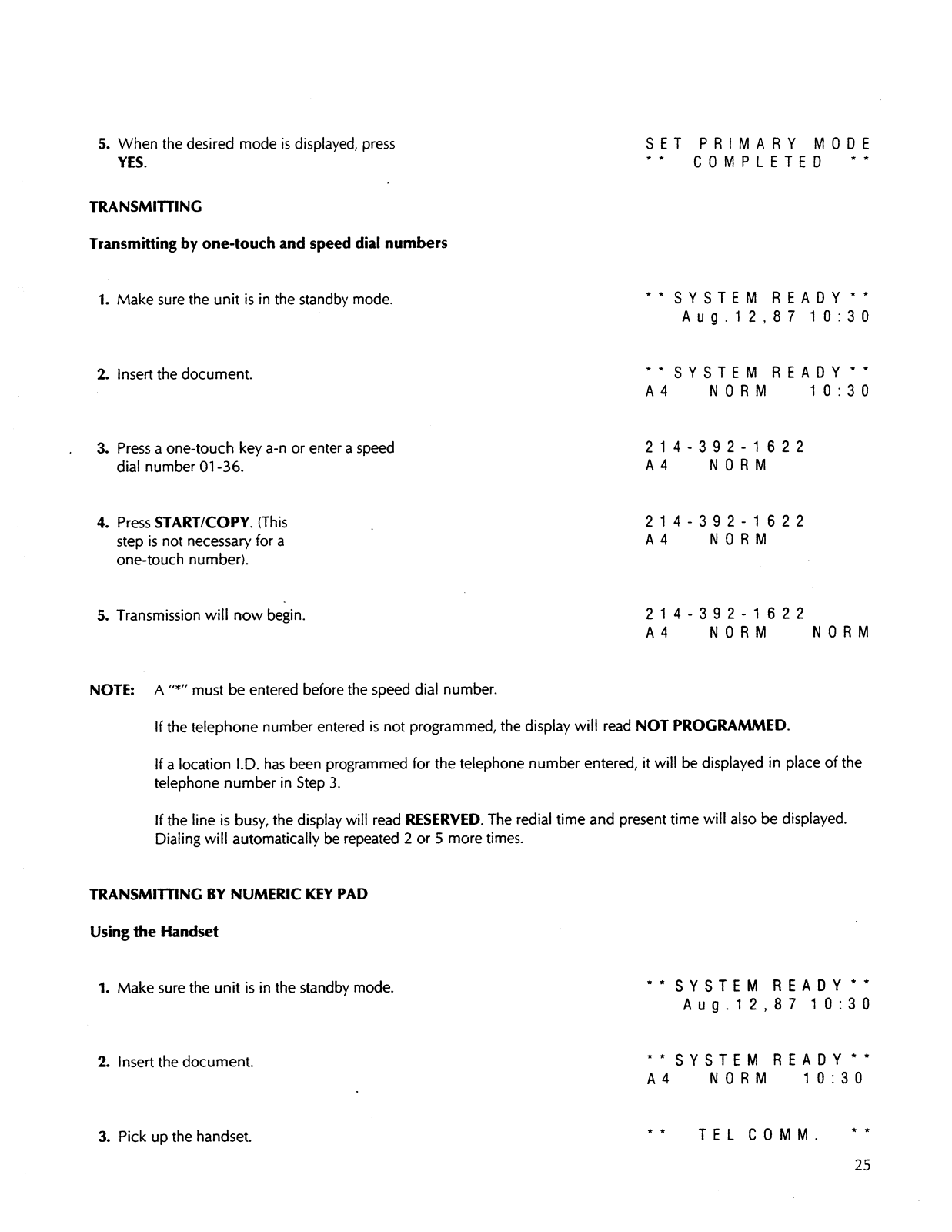 Muratec F-20 User Manual part 11