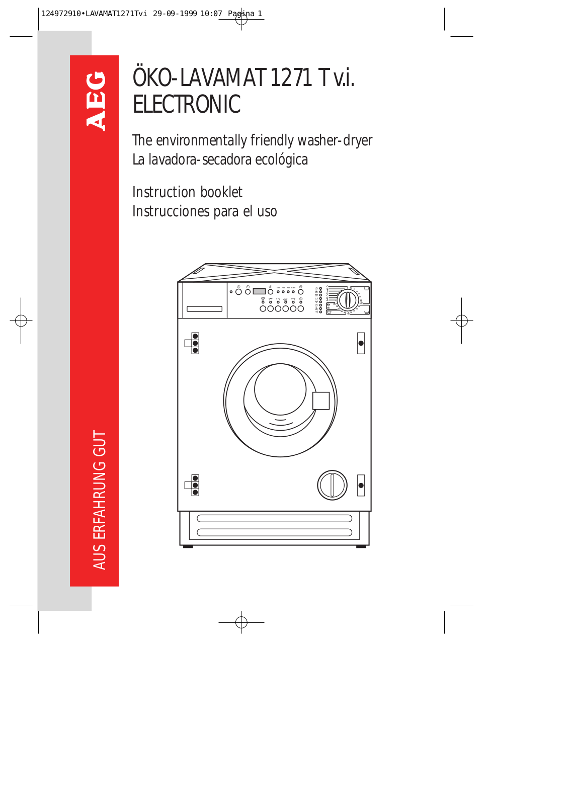 AEG 1271 T v.i. User Manual