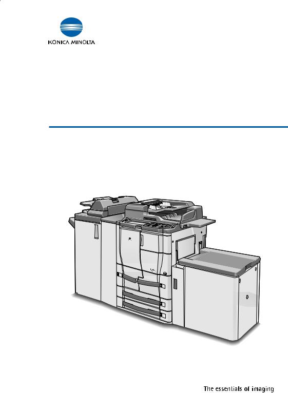 Konica minolta BIZHUB 600, BIZHUB 750 User Manual