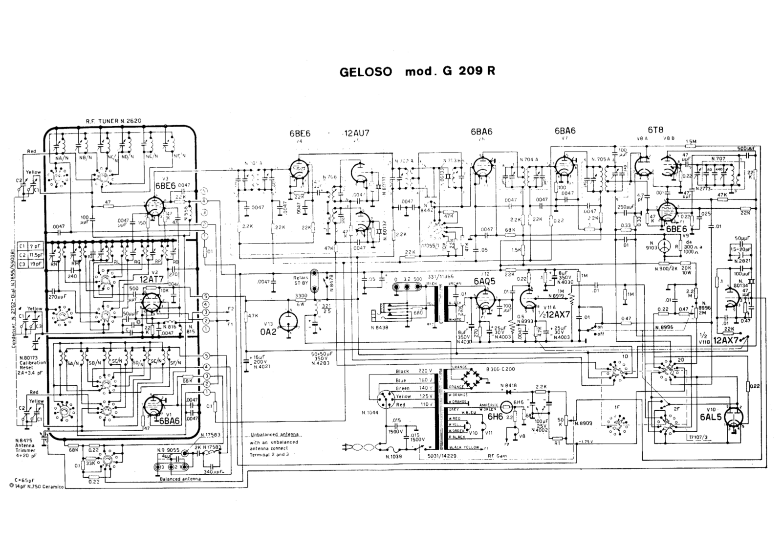 Geloso g209r schematic - ManualMachine.com