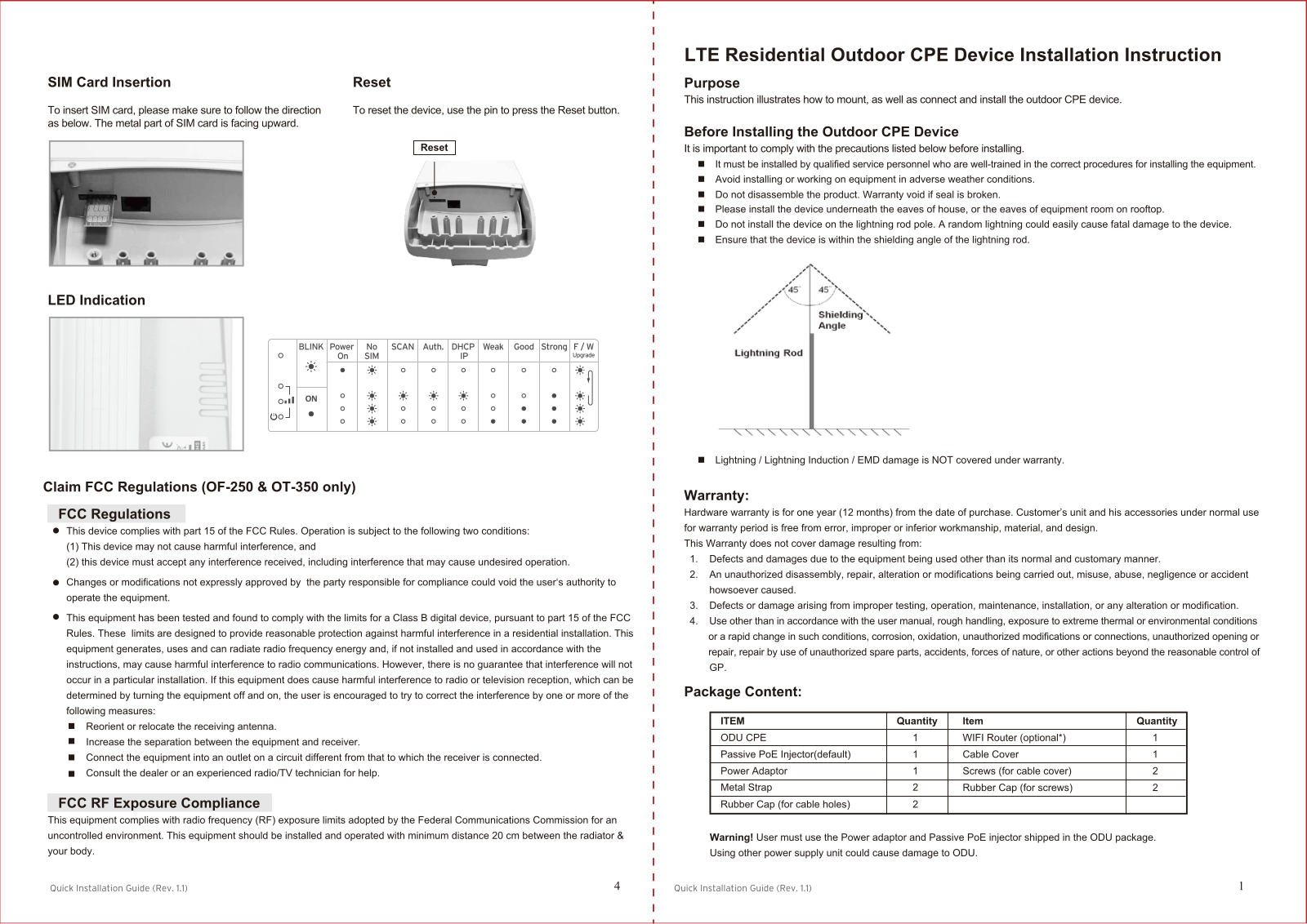 Green Packet Berhad OT350 GP User Manual