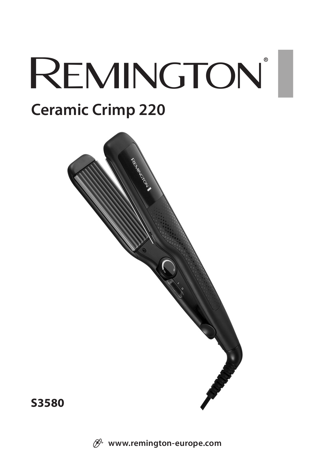 Remington S3580 User Manual