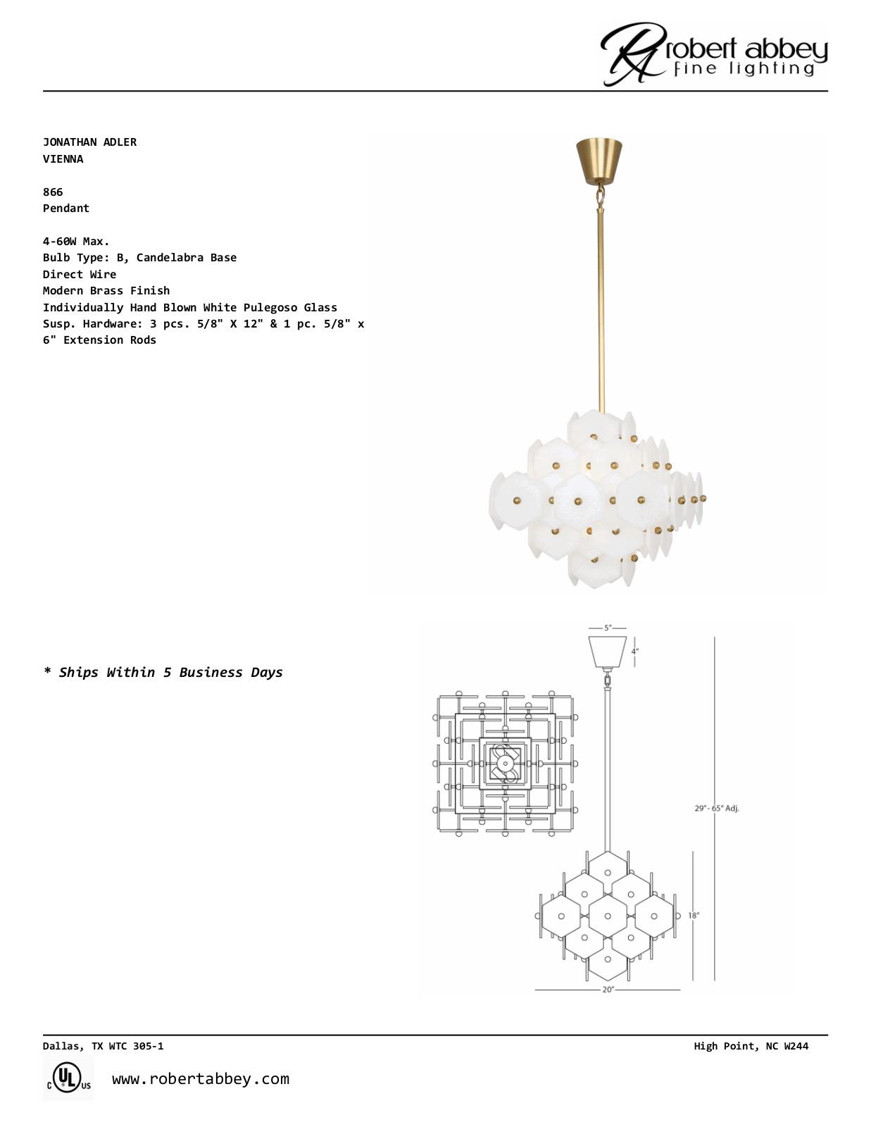 Jonathan Adler RAB3780 Specifications - ManualMachine.com