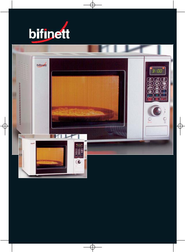 BIFINETT KH 1166 MICROWAVE OVEN WITH GRILL FUNCTION User Manual