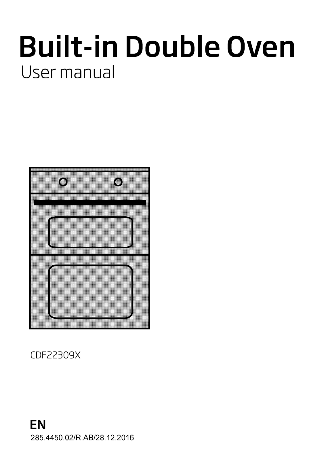 Beko CDF22309X User Manual