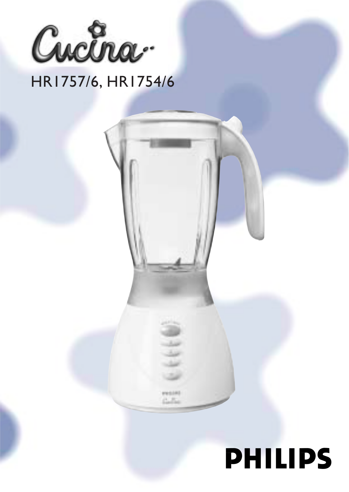 Philips HR1757/6, HR1754/6 User Manual