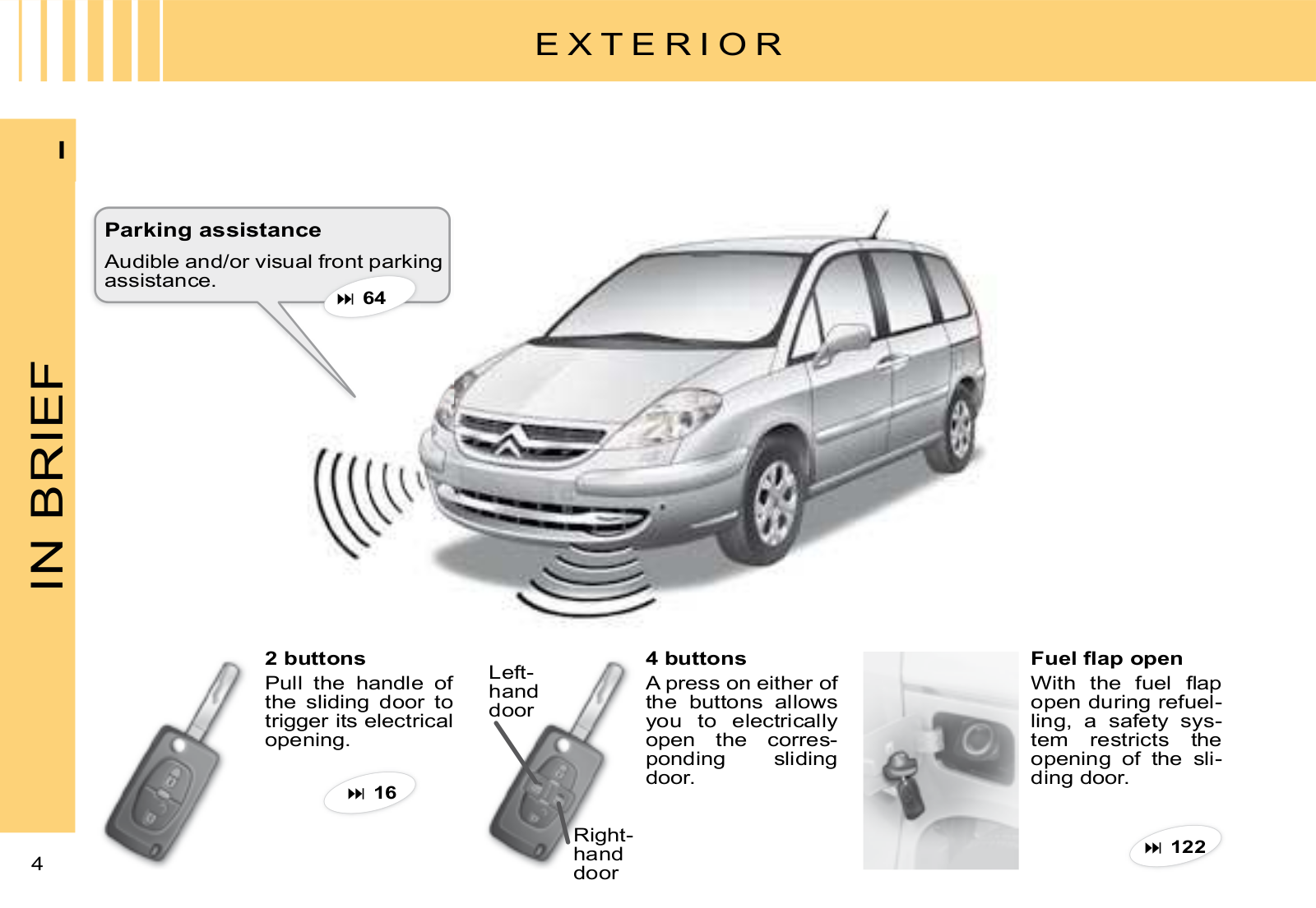 Citroën C8 2008 Owner's Manual