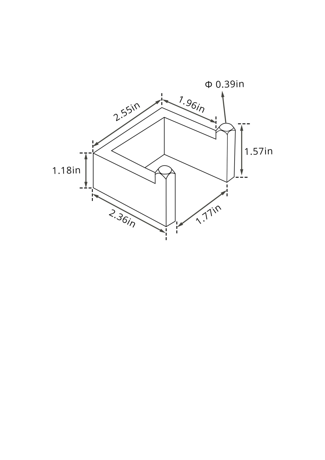 Fapully FPUL1037 Dimensions - ManualMachine.com