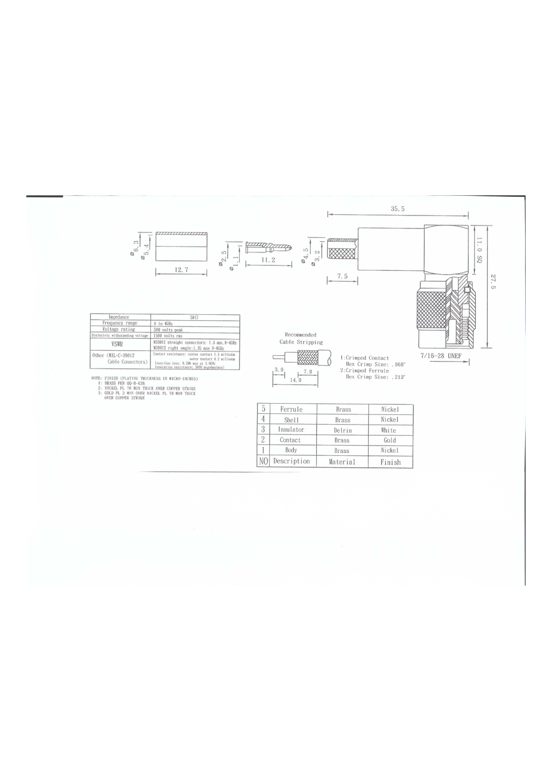 BKL TNC WST-C58 Datasheet - ManualMachine.com