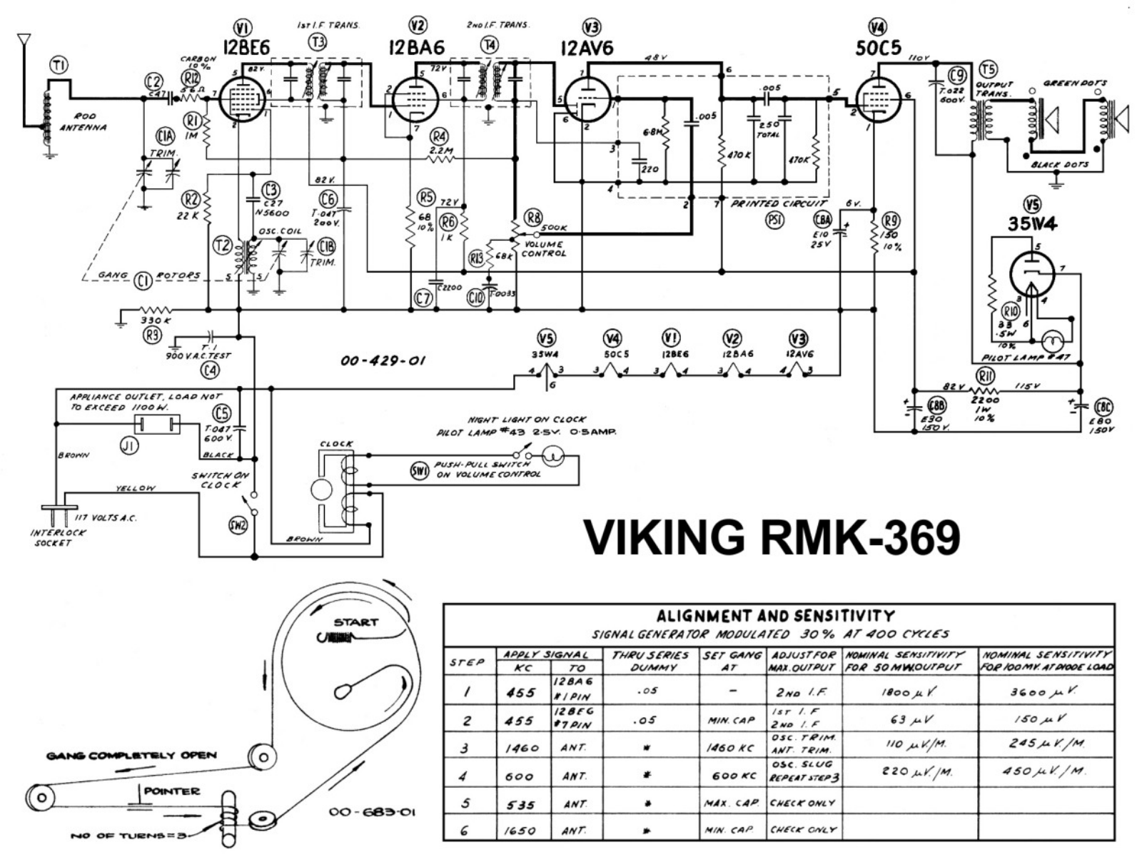 Viking rmk 369 schematic